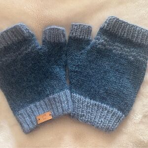 Alpaca Knit Fingerless Gloves